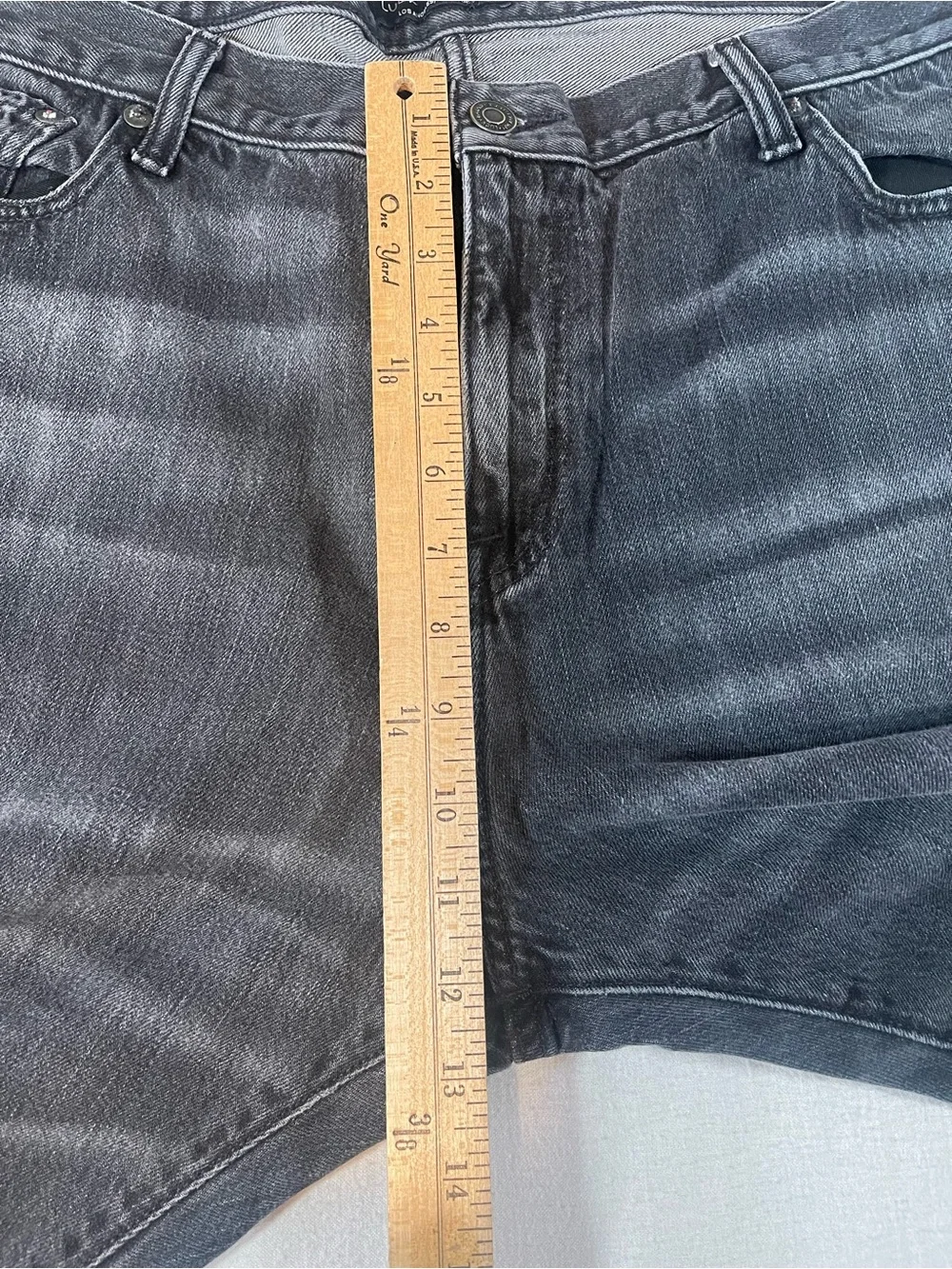 Lucky Brand 410 Athletic Slim Men's Washed Black Straight Jeans 40x34